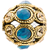 German Filigree Encrusted Bead